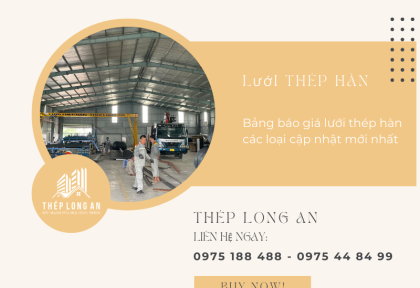 Bảng báo giá lưới thép hàn các loại cập nhật mới nhất