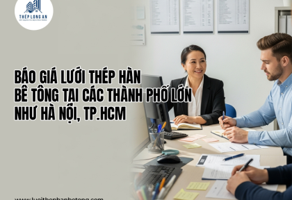 Báo giá lưới thép hàn bê tông tại các thành phố lớn như Hà Nội, TP.HCM