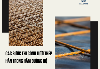 Các bước thi công lưới thép hàn trong hầm đường bộ