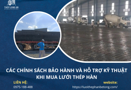 Dịch vụ vận chuyển lưới thép hàn tận nơi cho công trình