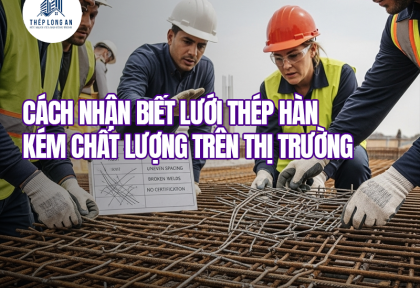Cách nhận biết lưới thép hàn kém chất lượng trên thị trường
