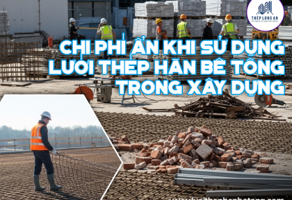 Chi phí ẩn khi sử dụng lưới thép hàn bê tông trong xây dựng