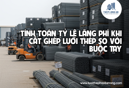 Chi phí vận chuyển và lưu kho: lưới thép hàn vs thép rời