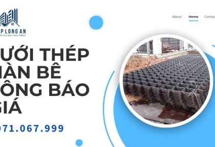 Lưới thép hàn bê tông Báo giá