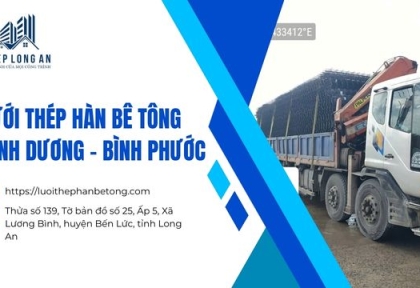 Lưới Thép Hàn Bê Tông Bình Dương – Bình Phước