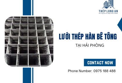 Lưới thép hàn bê tông Hải Phòng