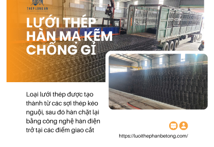Lưới thép hàn mạ kẽm chống gỉ: Giải pháp bền vững cho môi trường ẩm ướt
