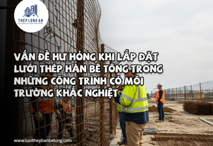 Vấn đề hư hỏng khi lắp đặt lưới thép hàn bê tông trong những công trình có môi trường khắc nghiệt