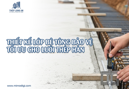 Thiết kế lớp bê tông bảo vệ tối ưu cho lưới thép hàn