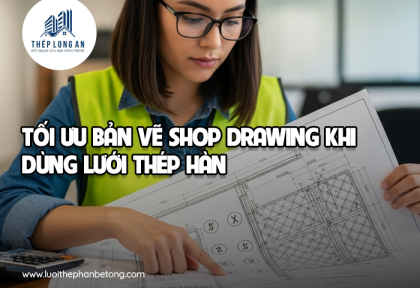Tối ưu bản vẽ Shop Drawing khi dùng lưới thép hàn