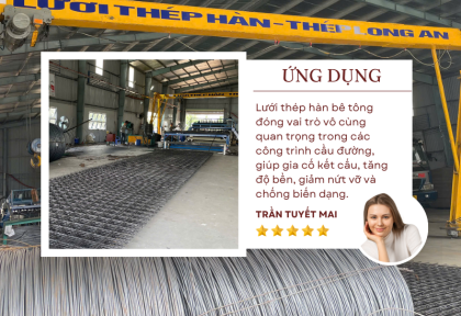 Ứng dụng của lưới thép hàn bê tông trong các công trình cầu đường