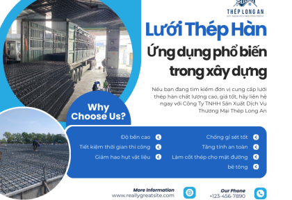 Lưới thép hàn là gì? Ứng dụng phổ biến trong xây dựng