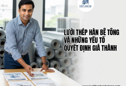 Lưới thép hàn bê tông và những yếu tố quyết định giá thành