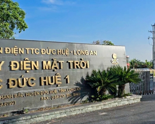 Dự Án Nhà Máy Điện Năng Lượng Mặt Trời Đức Huệ, Long An