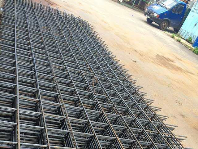 Lưới thép hàn bê tông Sản xuất