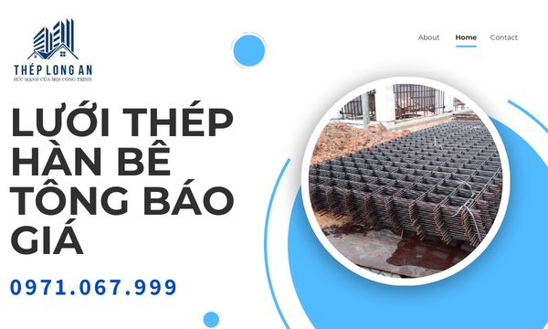 Lưới thép hàn bê tông Báo giá