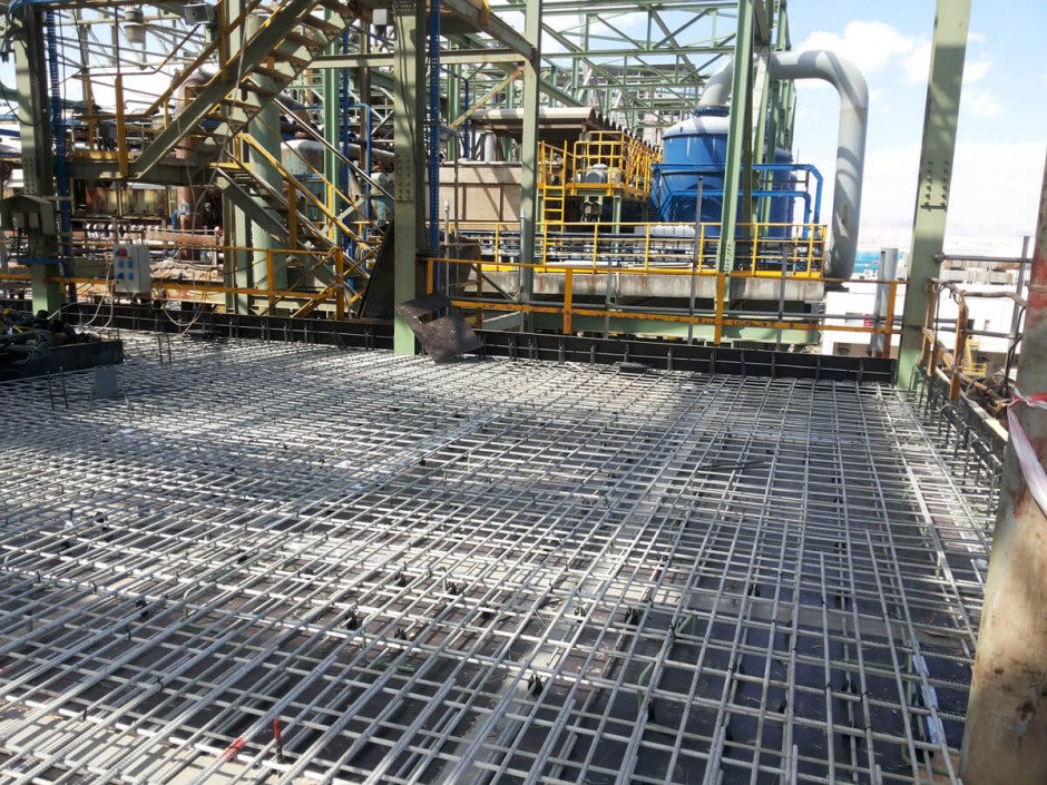 Lưới thép hàn bê tông Nhà máy