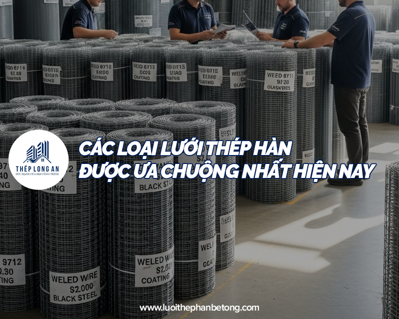 Các loại lưới thép hàn được ưa chuộng nhất hiện nay tại Lưới Thép Hàn Long An