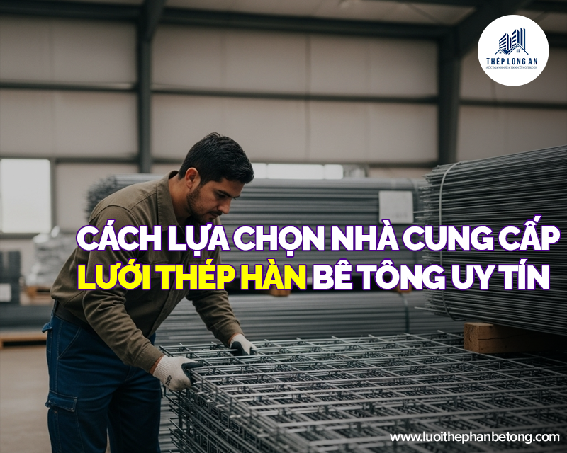 Cách lựa chọn nhà cung cấp lưới thép hàn bê tông uy tín tại Lưới Thép Hàn Long An