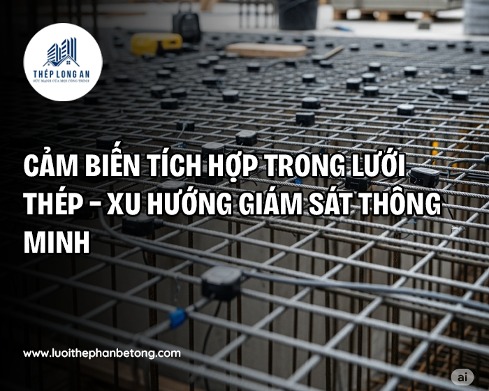 Cảm biến tích hợp trong lưới thép – xu hướng giám sát thông minh tại Lưới Thép Hàn Long An