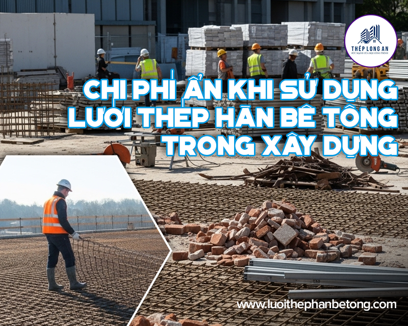 Chi phí ẩn khi sử dụng lưới thép hàn bê tông trong xây dựng tại Lưới Thép Hàn Long An