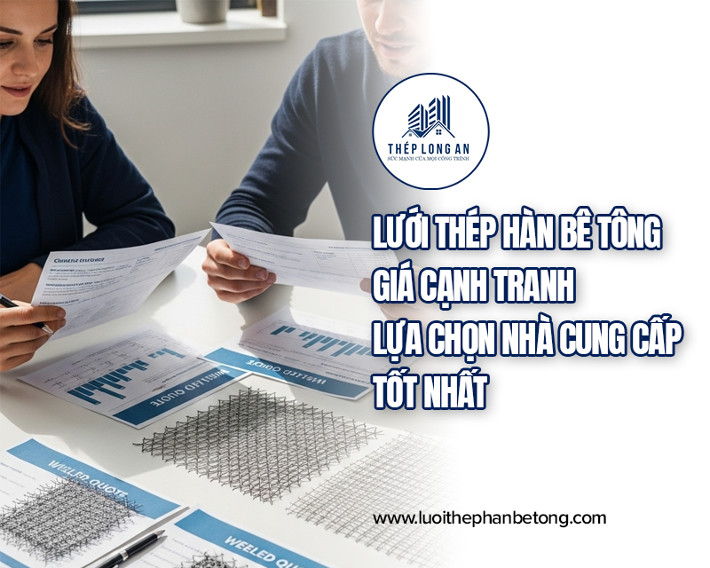 Lưới thép hàn bê tông giá cạnh tranh – Lựa chọn nhà cung cấp tốt nhất tại Lưới Thép Hàn Long An