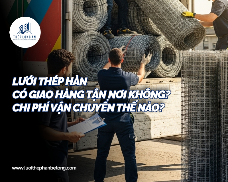 Lưới thép hàn có giao hàng tận nơi không? Chi phí vận chuyển thế nào tại Lưới Thép Hàn Long An
