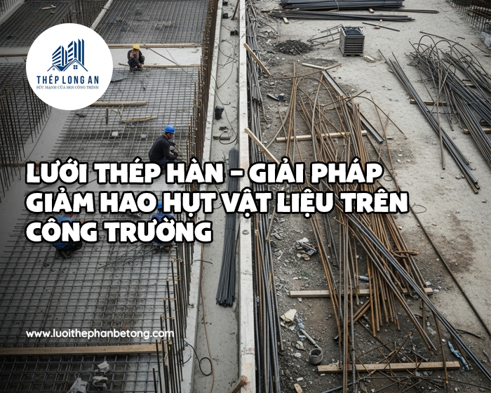 Lưới thép hàn – giải pháp giảm hao hụt vật liệu trên công trường tại Lưới Thép Hàn Long An