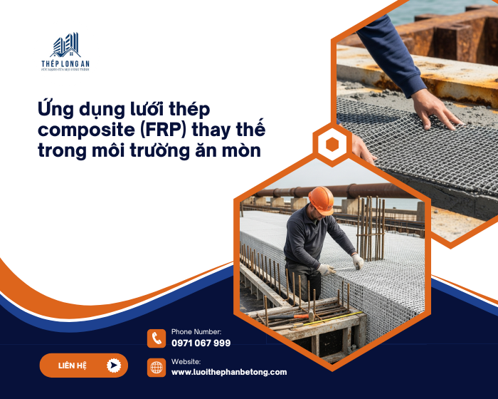 Ứng dụng lưới thép composite (FRP) thay thế trong môi trường ăn mòn tại Thiết Bị Điện Đại Quang