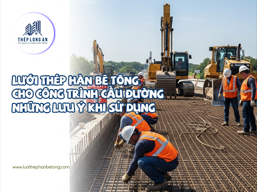 Lưới thép hàn bê tông cho công trình cầu đường – Những lưu ý khi sử dụng tại Lưới Thép Hàn Long An