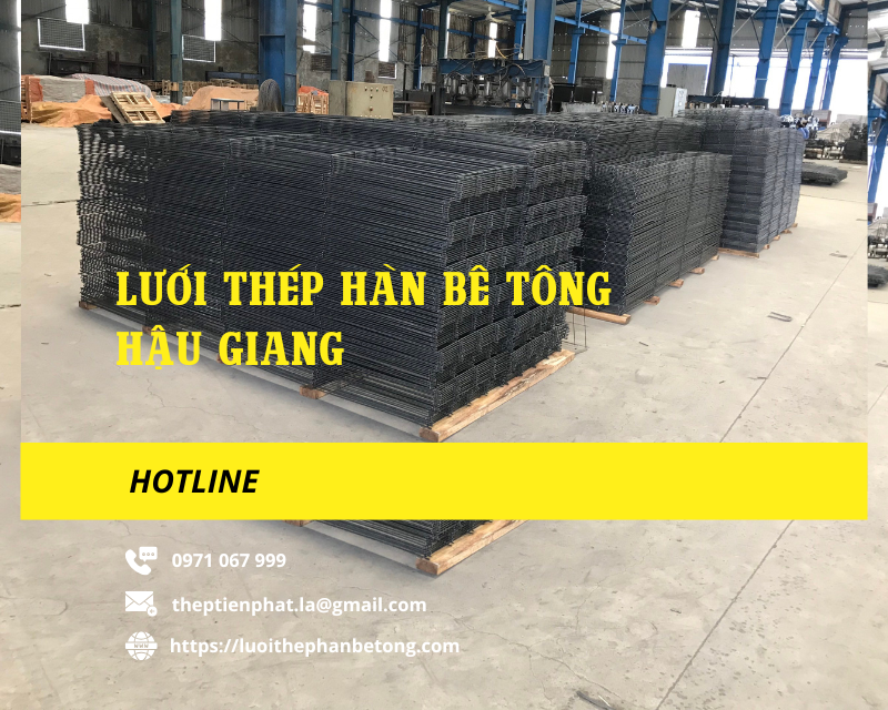 Lưới Thép Hàn Bê Tông Hậu Giang
