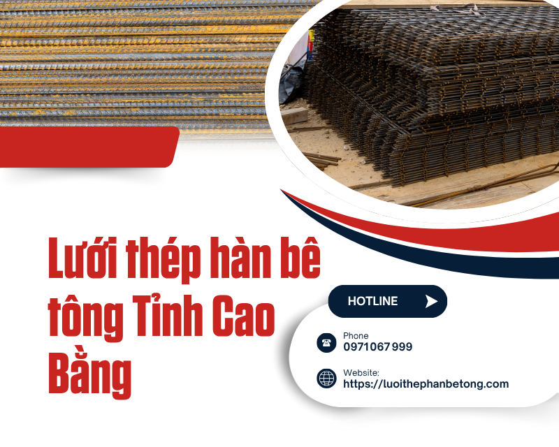 Lưới thép hàn bê tông Tỉnh Cao Bằng tại thép hàn long an