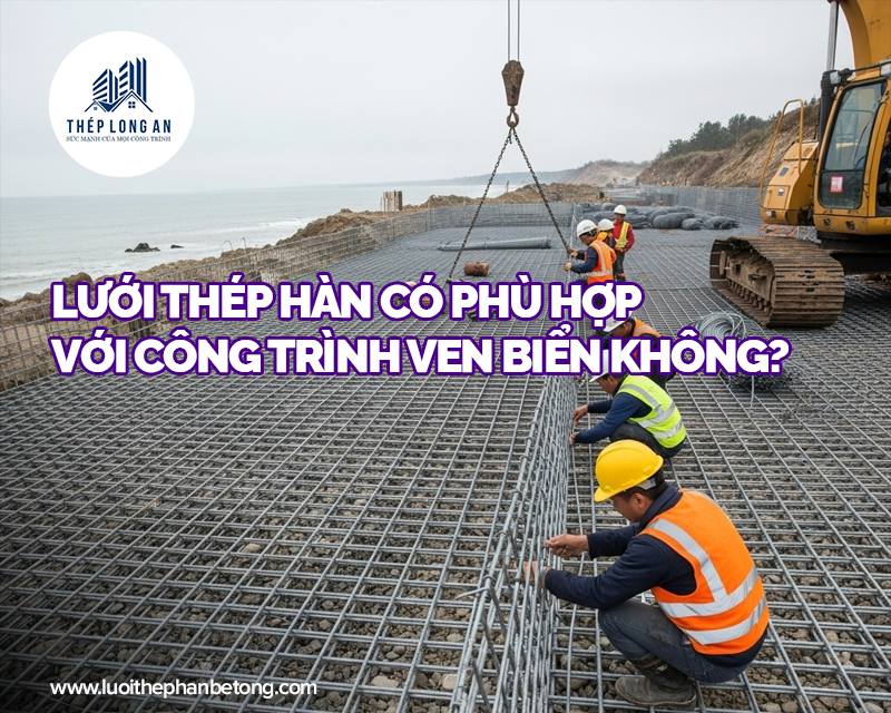 Lưới thép hàn có phù hợp với công trình ven biển không? Tại Lưới Thép Hàn Long An