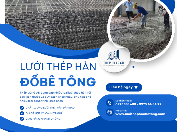 Lưới Thép Hàn Bê Tông