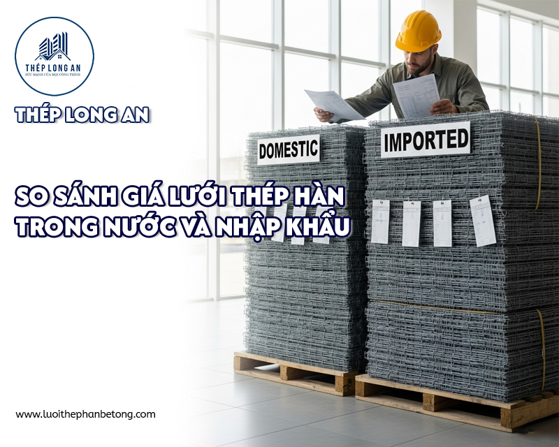 So sánh giá lưới thép hàn trong nước và nhập khẩu tại Lưới Thép Hàn Long An