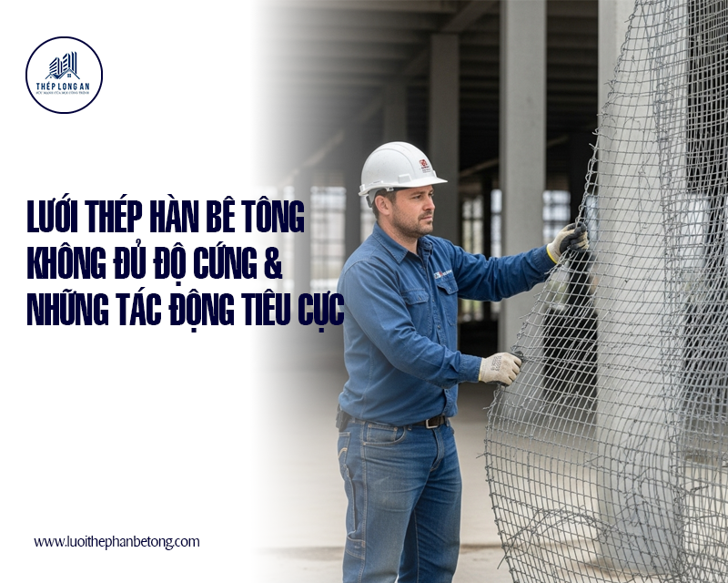 Lưới thép hàn bê tông không đủ độ cứng – Những tác động tiêu cực tại Lưới Thép Hàn Long An