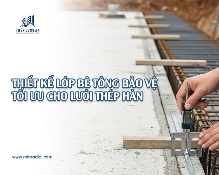 Thiết kế lớp bê tông bảo vệ tối ưu cho lưới thép hàn tại Lưới Thép Hàn Long An