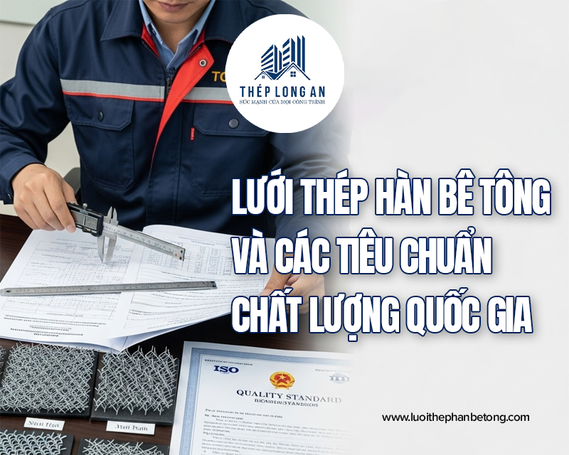 Lưới thép hàn bê tông và các tiêu chuẩn chất lượng quốc gia tại Lưới Thép Hàn Long An