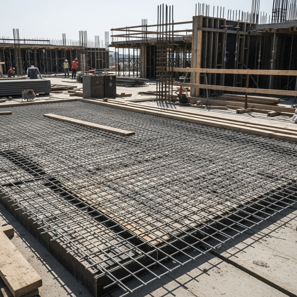 Cách cố định lưới thép hàn để tránh xê dịch trong quá trình đổ bê tông tại lưới thép hàn bê tông long an