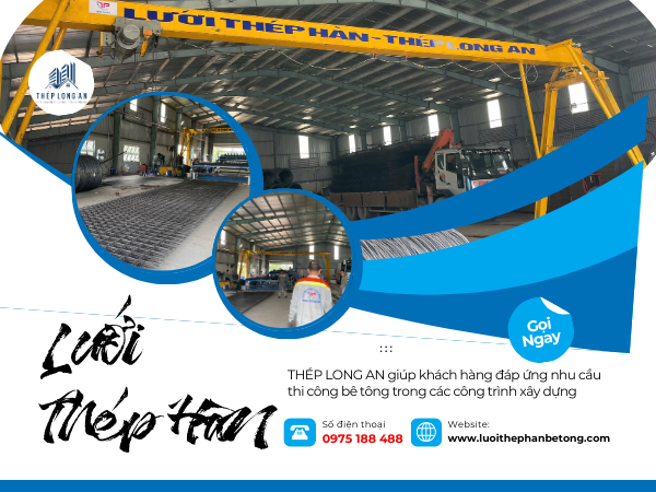 Lưới Thép Hàn Chất Lượng Tại Công Ty Thép Long An