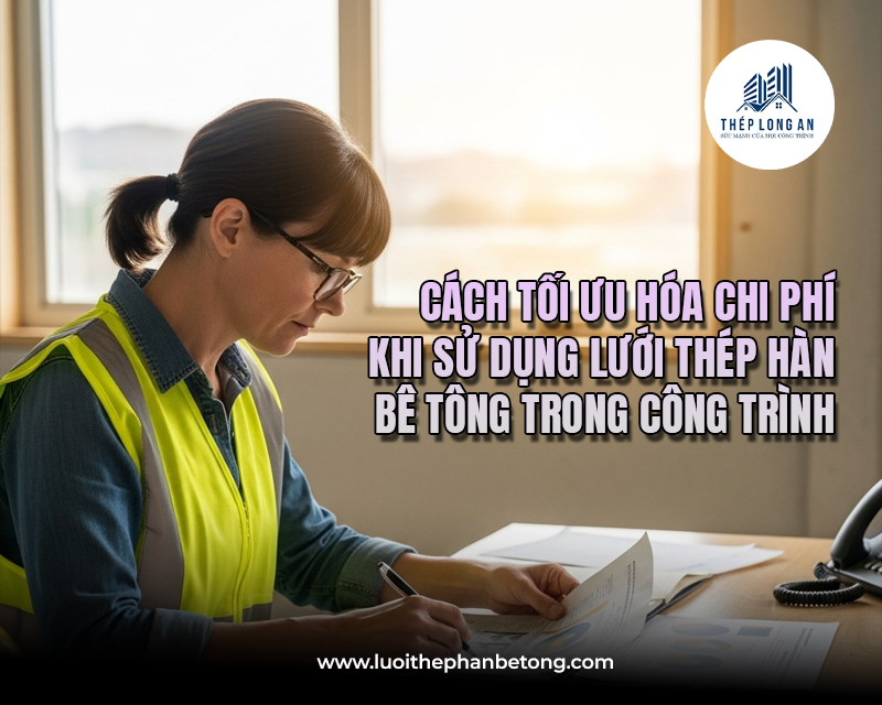 Cách tối ưu hóa chi phí khi sử dụng lưới thép hàn bê tông trong công trình tại Lưới Thép Hàn Long An