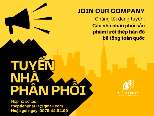 Tuyển Đại Lý Lưới Thép Hàn Bê Tông
